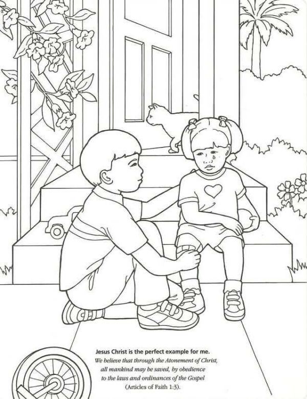 Lds Primary Coloring Pages Sketch Coloring Page Images And Photos Finder