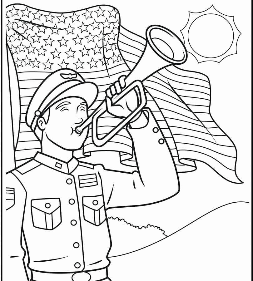 Memorial Day Coloring Pages Free