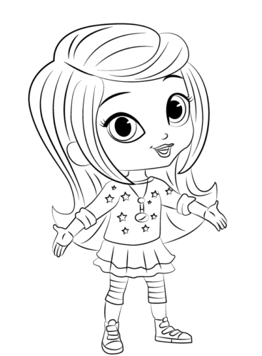 Leah Coloring Page