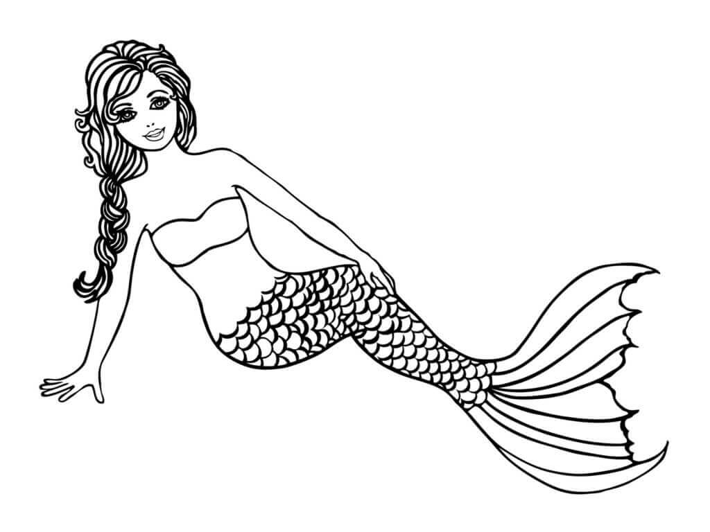 Free Printable Mermaid Coloring Pages Forfree Printab - vrogue.co