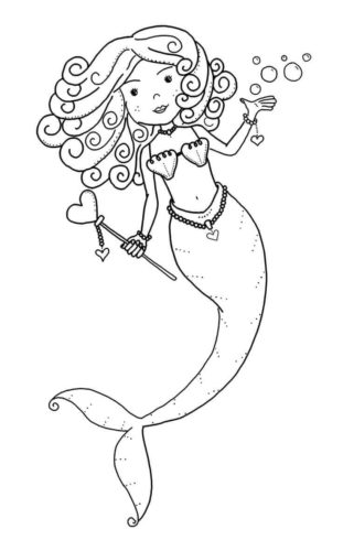 The Winner Of Hearts Coloring Page
