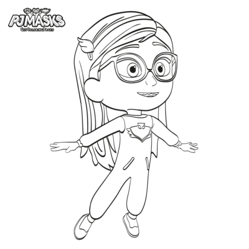 Amaya Coloring Page
