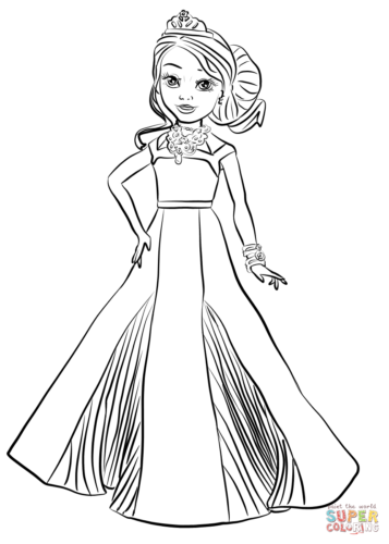 Audrey Coloring Page