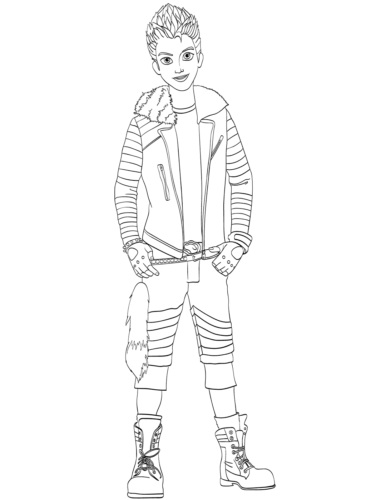 Carlos Coloring Page