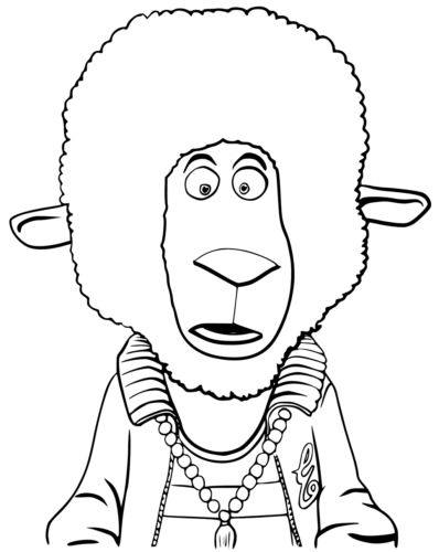 Eddie Noodleman Coloring Page