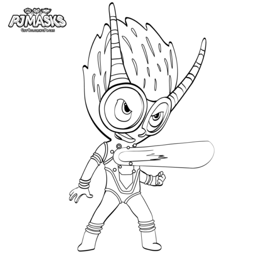 Firefly Coloring Page