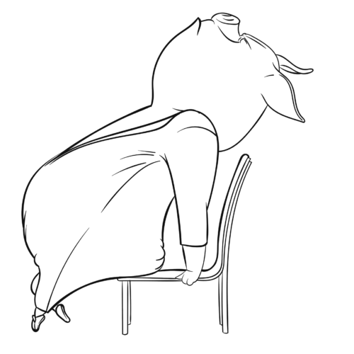 Gunter Coloring Page