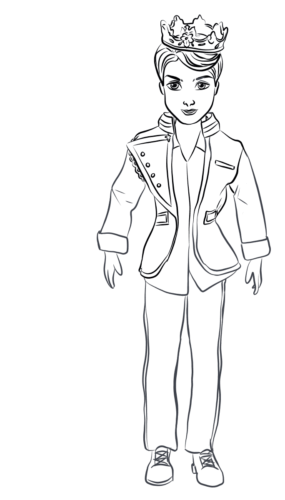 King Ben Coloring Page