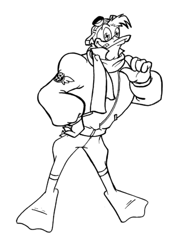 Launchpad Coloring Page