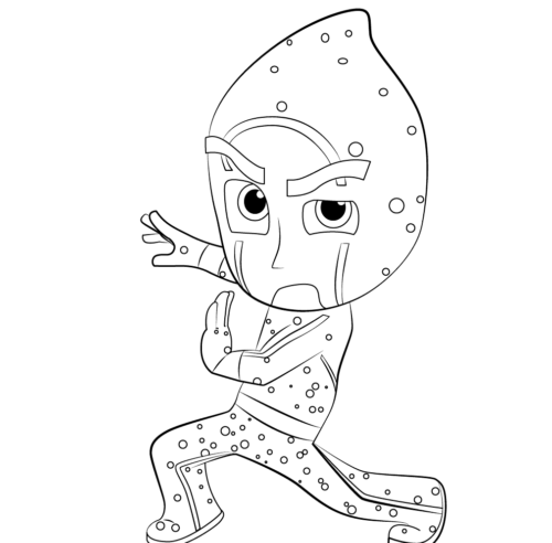 Night Ninja Coloring Page