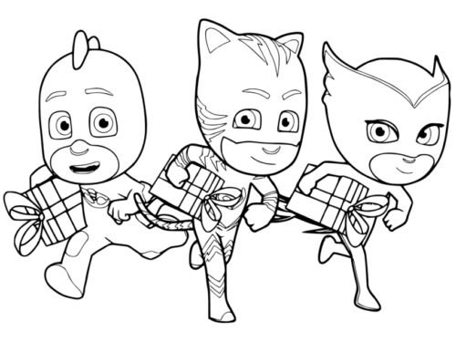 Ready For The Holidays Coloring Page