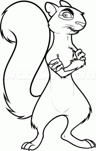 Surly Coloring Page