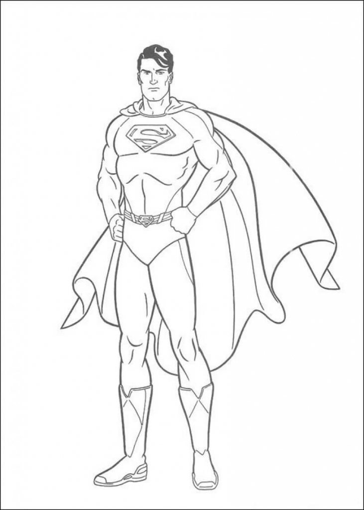 40 Amazing Superhero Coloring Pages You Can Print