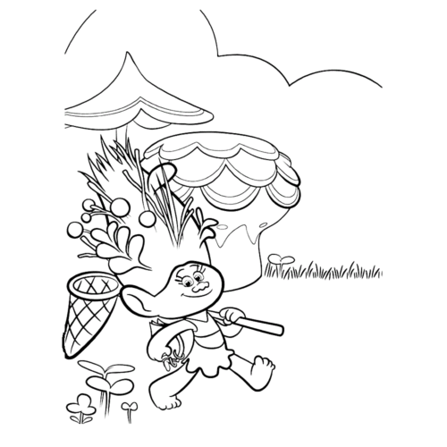Mandy Sprakledust Coloring Page