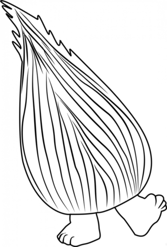 Fuzzbert Coloring Page