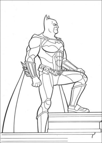 Batman Coloring Page