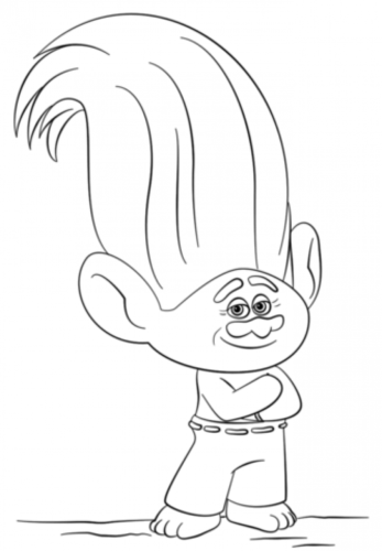Creek Coloring Page