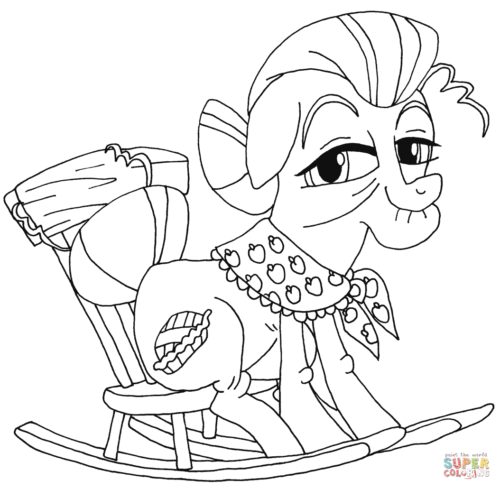 grannysmith coloring page
