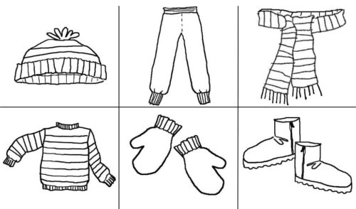 Woollen Delights Coloring Page