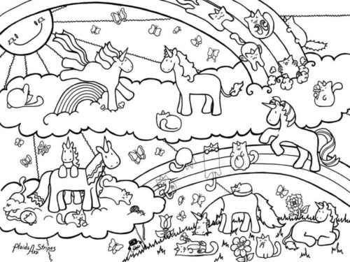 Blessing coloring page