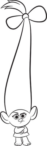 Smidge Coloring Page