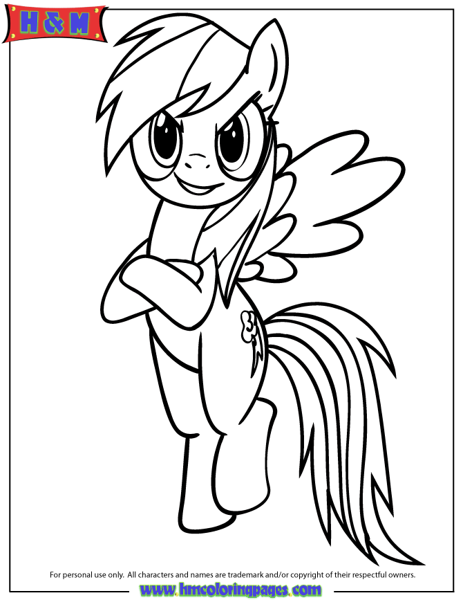 40 Free Printable My Little Pony Coloring Pages