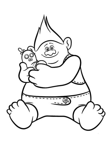 Biggie Coloring Page