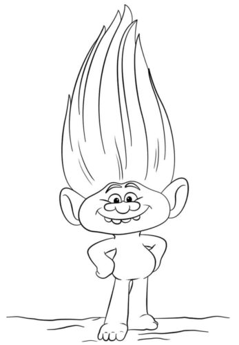 Guy Diamond Coloring Page