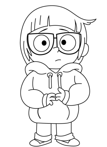 Chloe Park We Bare Bears Coloring Page