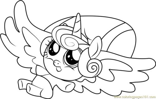 Flurry Heart coloring page