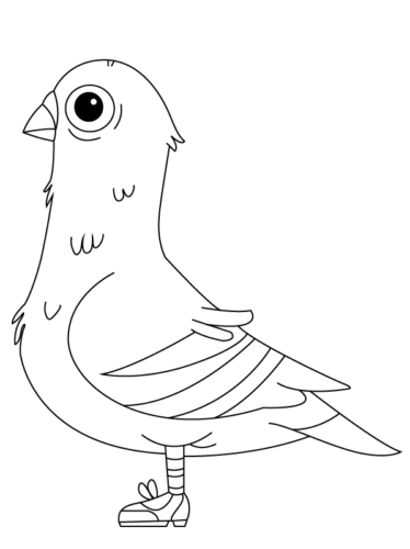 Liz We Bare Bears Coloring Page