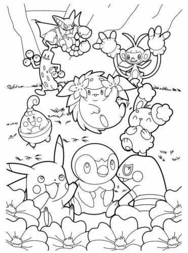 Pokémon Coloring Pages