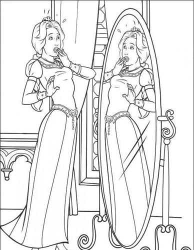 Printable Princess Coloring Pages
