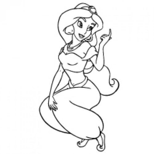 Printable Princess Coloring Pages