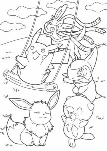 Pokémon Coloring Pages