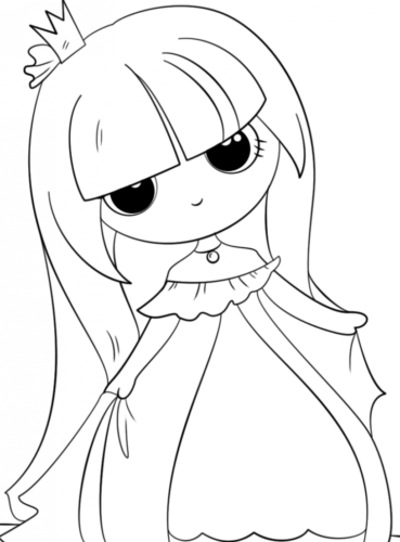 Printable Princess Coloring Pages