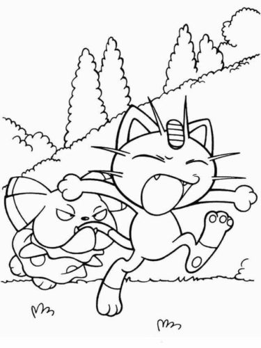 Pokémon Coloring Pages