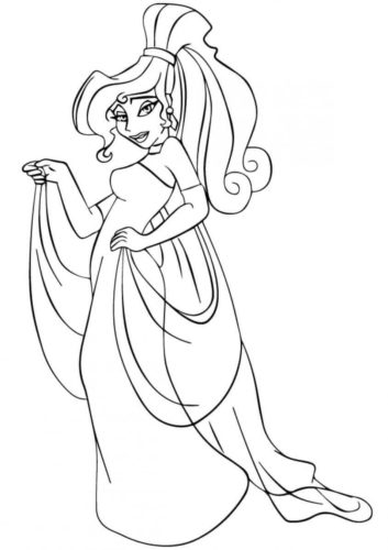Printable Princess Coloring Pages