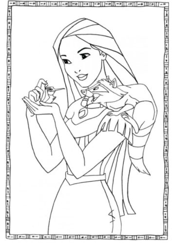 Printable Princess Coloring Pages