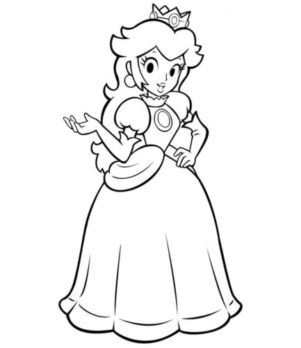 Printable Princess Coloring Pages