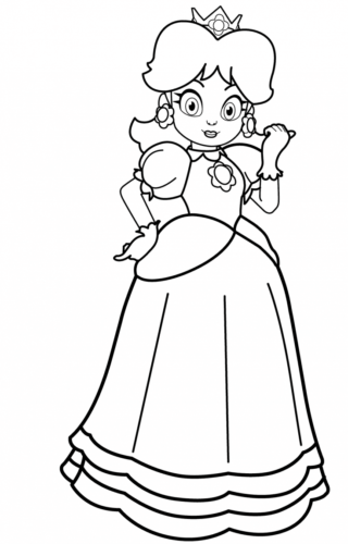 Printable Princess Coloring Pages