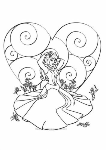 Printable Princess Coloring Pages