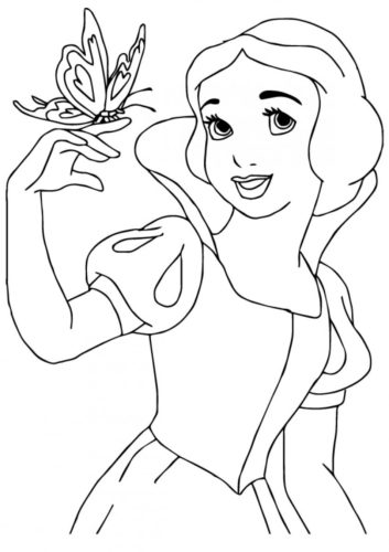 Printable Princess Coloring Pages