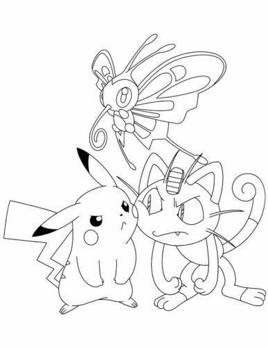 Pokemon Coloring Pages