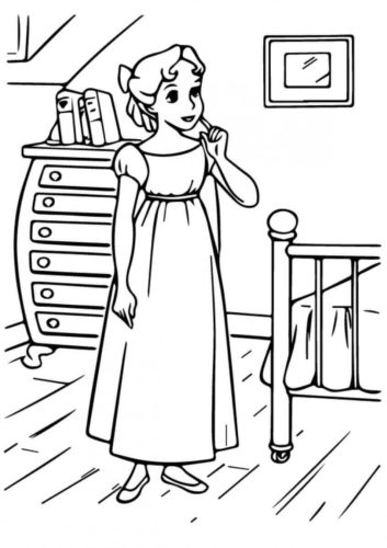 Printable Princess Coloring Pages