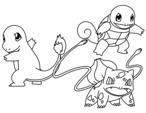 Pokémon Coloring Pages
