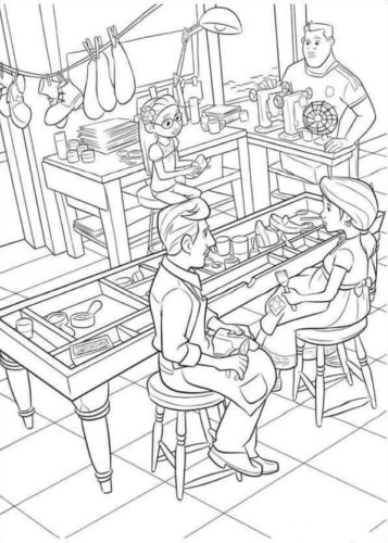12. Enrique And Luisa Coloring Page