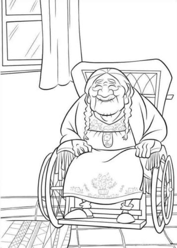 23. Mama Coloring Page