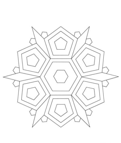 39.The best weapon in battlefield Mandala Coloring Page