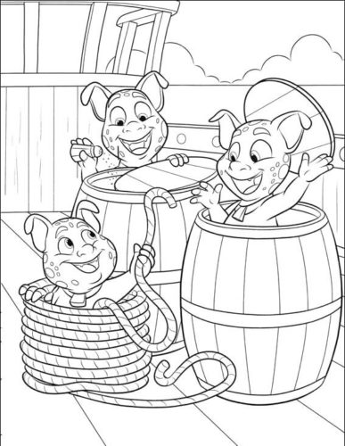 17 Noblins Elena of Avalor Coloring Page